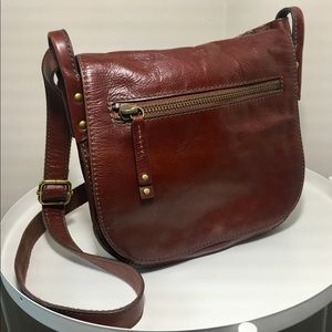 Fossil Crossbody Saddle Bag - Leather